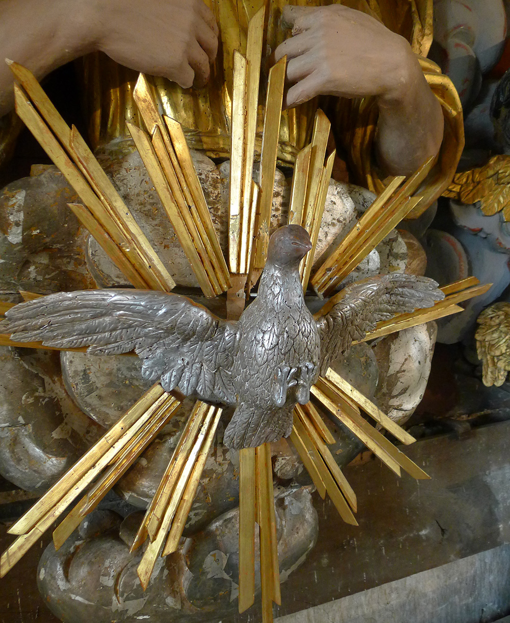 Décors peints restaurés, église Saint-Valère de Goux-les-Usiers